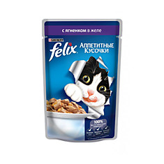 Felix Аппетитные кусочки Ягненок 85 г